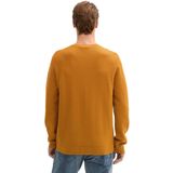 TOM TAILOR Pull - Bruin - Katoen - Regular Fit