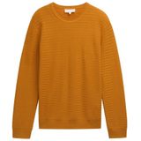 TOM TAILOR Pull - Bruin - Katoen - Regular Fit