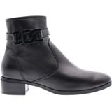 ARA - Graz - Enkellaarzen - Zwart - Leer - Blokhak