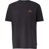 QS - Shirt - Oranje - Kwartmouw - Ronde Hals - Effen