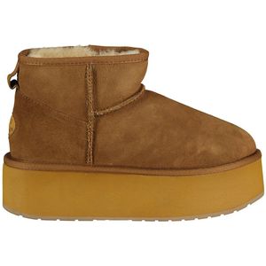 Emu Australia - Stinger Micro Flatform - Kuitlaarzen - Zwart - Suède