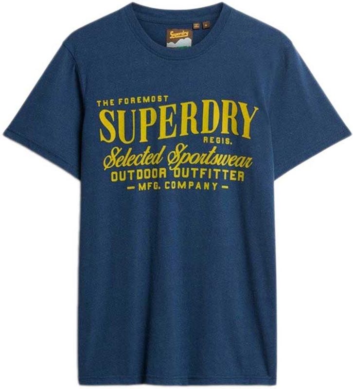 Superdry - Outdoor Supply Co - T-shirt - Relaxed Fit - Korte Mouwen