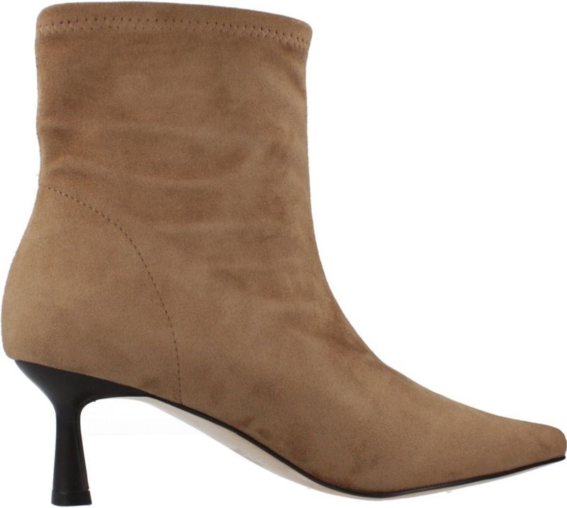 Mtng - Ninette - Enkellaarsjes - Bruin - Leer