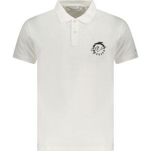 Trussardi - Witte Katoenen Polo - Heren