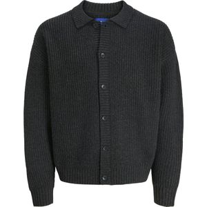 Jack & Jones - Joryork Knit Cardigan - Vest - Dark Grey Melange