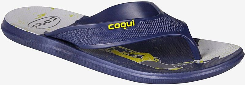 Heren slippers coqui levi 7972 marine - maat 44