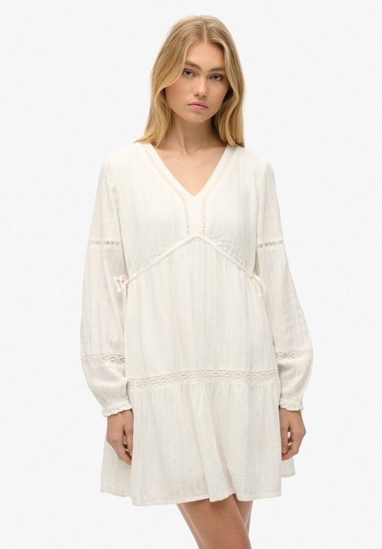 Superdry - Ibiza - Mini Jurk - Lang Mouw