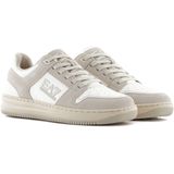 Emporio Armani - EA7 - Sportschoenen - Wit - Leer