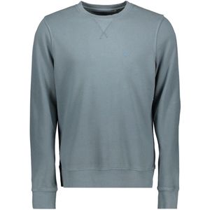 Superdry - Classic Essential Sweatshirt - Stormy Weather Blue - Trui - Mannen