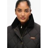 Superdry - Gevoerde jas met ribfluwelen afwerking - Dames - Gewatteerde jassen