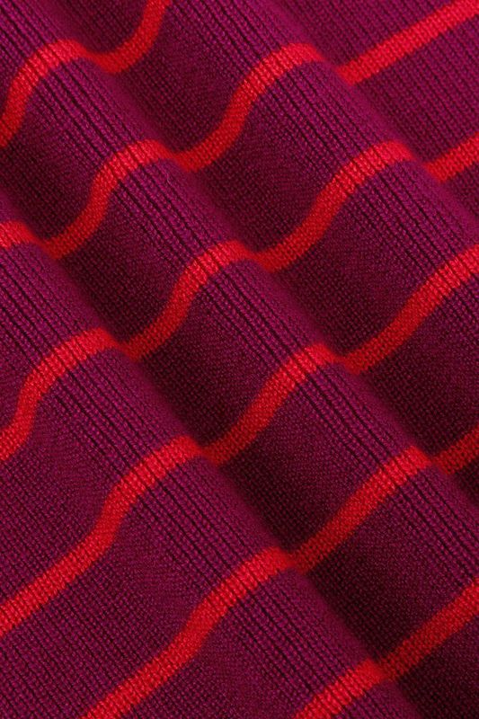 Ydence - Knitted Top Devina - Shirt - Bordeaux