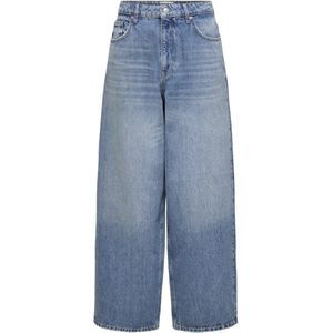 Only - Amber - Damesjeans - Brede Broek - Lage Taille - 100% Katoen