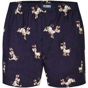 Happy Shorts Boxershorts  ecru / marine / bruin