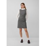 s.Oliver - Kokerjurk - Grijs Gemêleerd/Wit