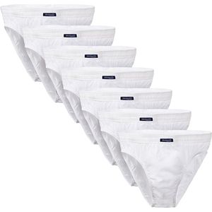 BRUBAKER - Rio - Herenslip - Wit - 100% Katoen - 7-Pack