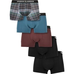 Urban Classics - Organic Boxers - 5 Eenheden - Herenboxershorts - Biologisch Katoen