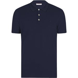 Felix Hardy Polo Shirt Korte Mouw Katoenen Pique Heren Navy - 2Xl