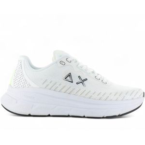 SUN68 - Jupiter Air Mesh - Sneakers - Wit