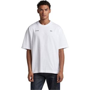 G-Star - Boxy Base - T-shirt - Wit - Korte Mouwen - Ronde Nek
