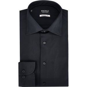 Recall - Overhemd - Zwart - Heren