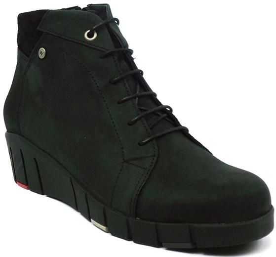 Wolky - 01776 - Laarzen - Zwart - Leer