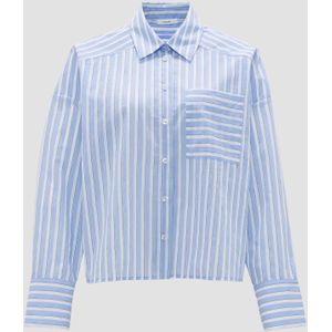 OPUS Blouse 'Fokia'  lichtblauw / wit