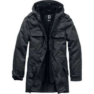 Brandit - BW Parka Forest - Parka - Zwart - Polyester