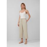 Culotte - Hoge Taille - Wijde Pijpen - Popeline Katoenmix