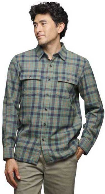 Black Diamond - Project Twill LS - Overhemd - Groen - Lange Mouwen