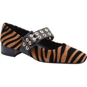 Gianmarco F - Schoenen - Zebra Print - Vrouwen - Maat 38 -