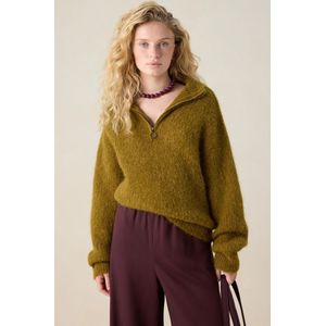 Sissy-Boy - Donkergroene Trui - Schipperstruien