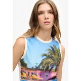Superdry Sub Print Mouwloos T-shirt