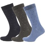 Campbell - Sokken - Assorti - 3-pack - Stippenpatroon