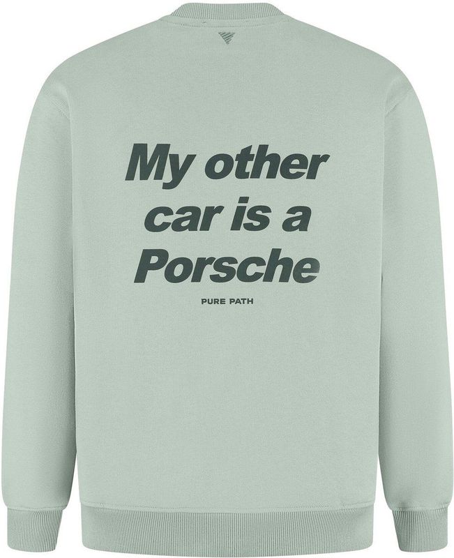 Pure Path, Heren, Sweatshirts & Hoodies, Groen, Maat: XS