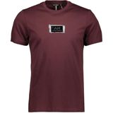 T-shirt met labelprint