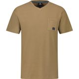 Lerros - Heren V-hals Shirt - 24531801 - 738 Desert Sand