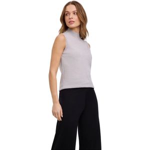 FALKE - Basic New Merino - V-hals Trui - Grijs - Dames