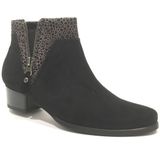 Footnotes - 67.058 - Enkellaarzen - Zwart - Zacht Materiaal