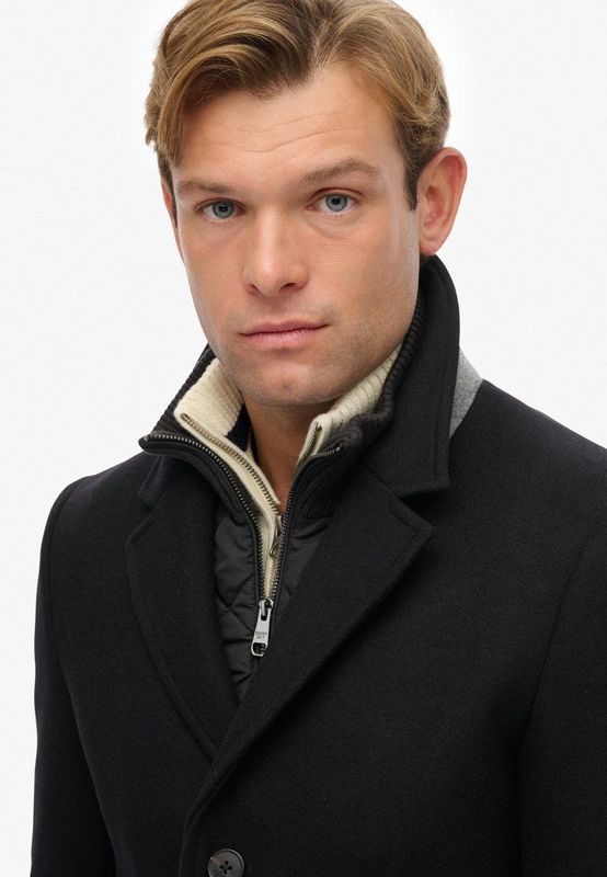 Superdry Tussenjas  zwart