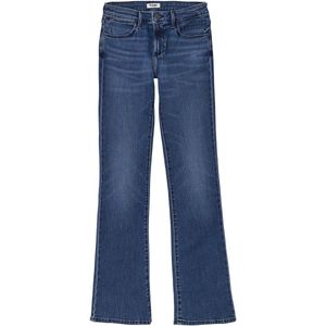 Wrangler 5 Pocket Bootcut Spijkerbroek Blauw 30 / 30 Vrouw