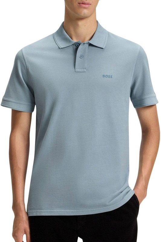 Boss Prime Pique Polo Heren - Maat L