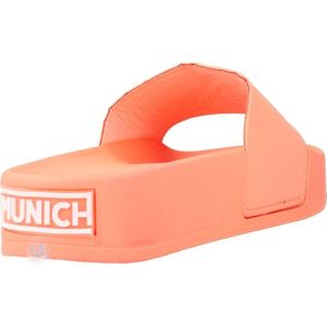 Munich - 4300176 - Schoenen - Oranje - Sliders met Bloemendesign