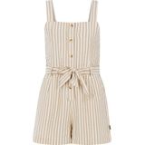 Protest Prtfelice – Playsuit Dames – Knoopsluiting – Ceintuur – Bamboobeige