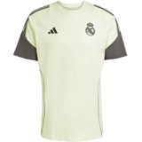 adidas - Real Madrid Tiro 24 - Sweat T-shirt - Beige - Korte Mouwen