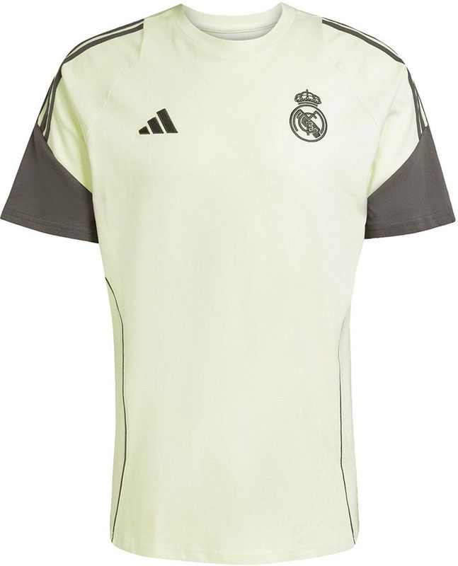adidas - Real Madrid Tiro 24 - Sweat T-shirt - Beige - Korte Mouwen