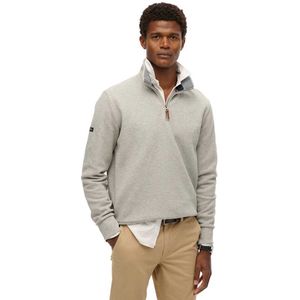 Superdry Core Pique Henley Half Rits Trui