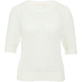 Trui - Korte Mouwen - Viscosemix - Ronde Hals - Normale Pasvorm