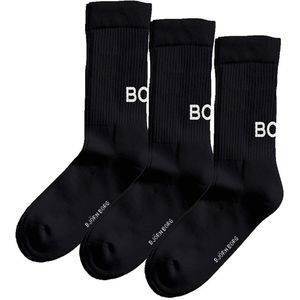 Björn Borg - Core Crew - Enkelsokken - Set van Drie - Zacht Gebreide Polyamide