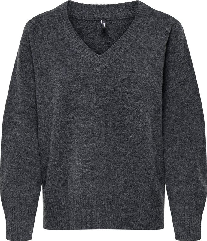 Regular fit gebreide pullover met wol, model 'MARI'