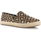 Toms - Alpargata Rope 2.0 - Espadrilles - Zwart - Textiel